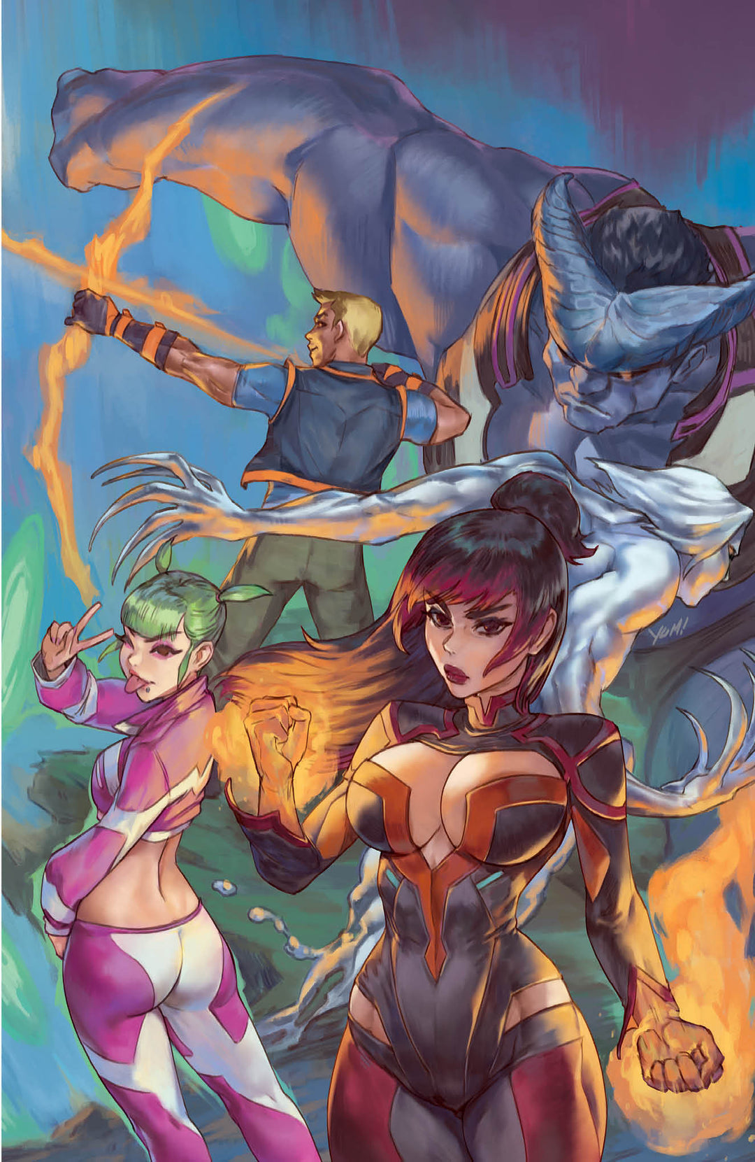 Valiant Beyond: All New Harbinger #2 Variant D (Curzi Full Art)