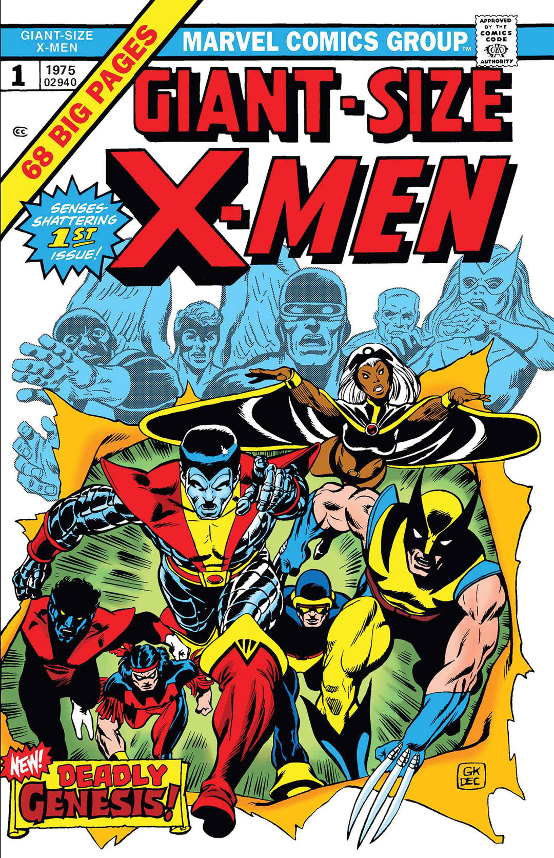 Giant-Size X-Men By Gil Kane Poster