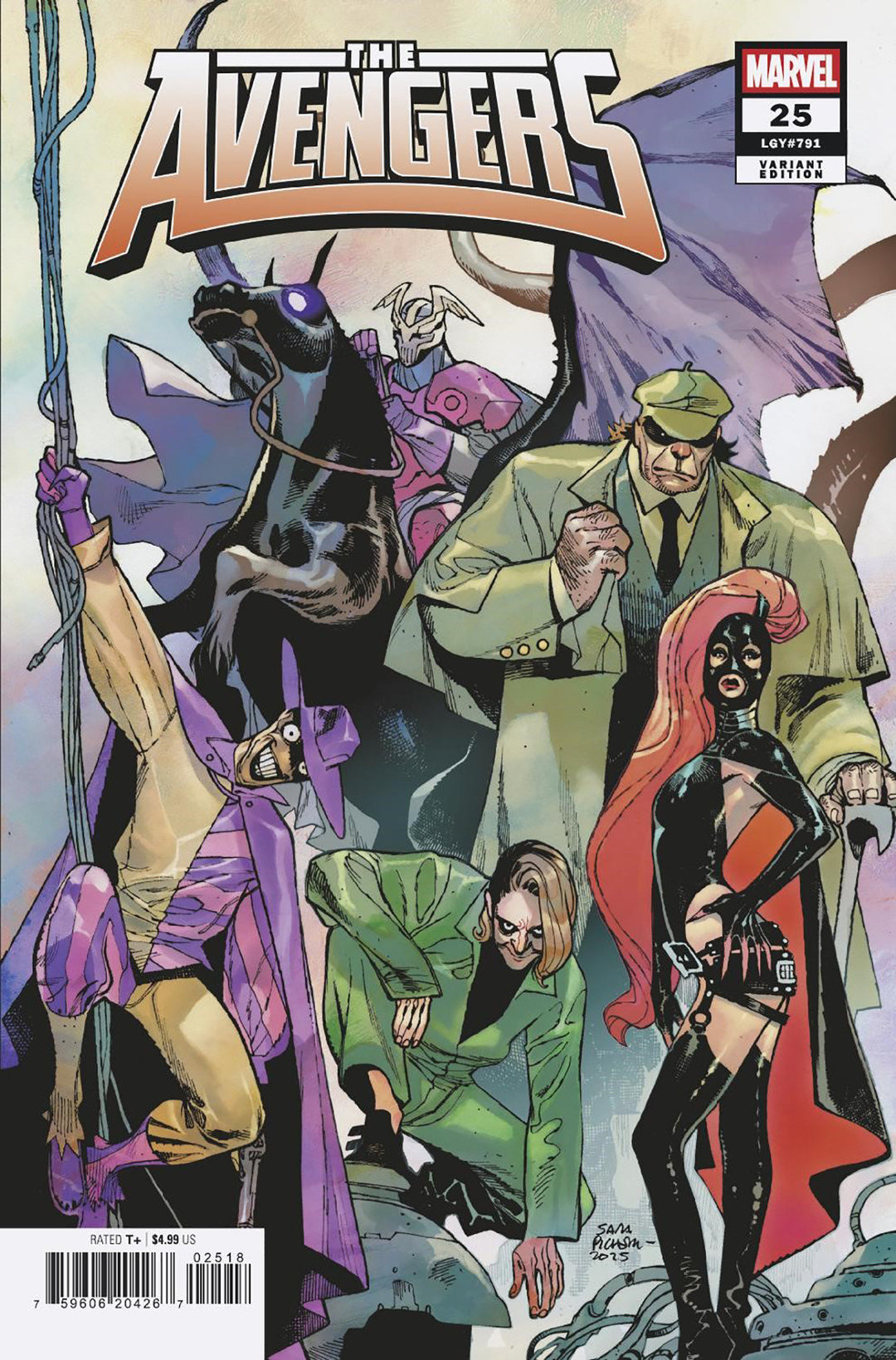Avengers #25 25 Copy Variant Edition Sara Pichelli Variant