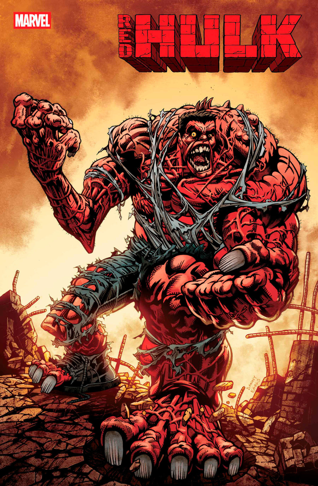 Red Hulk #5 Danny Earls Variant