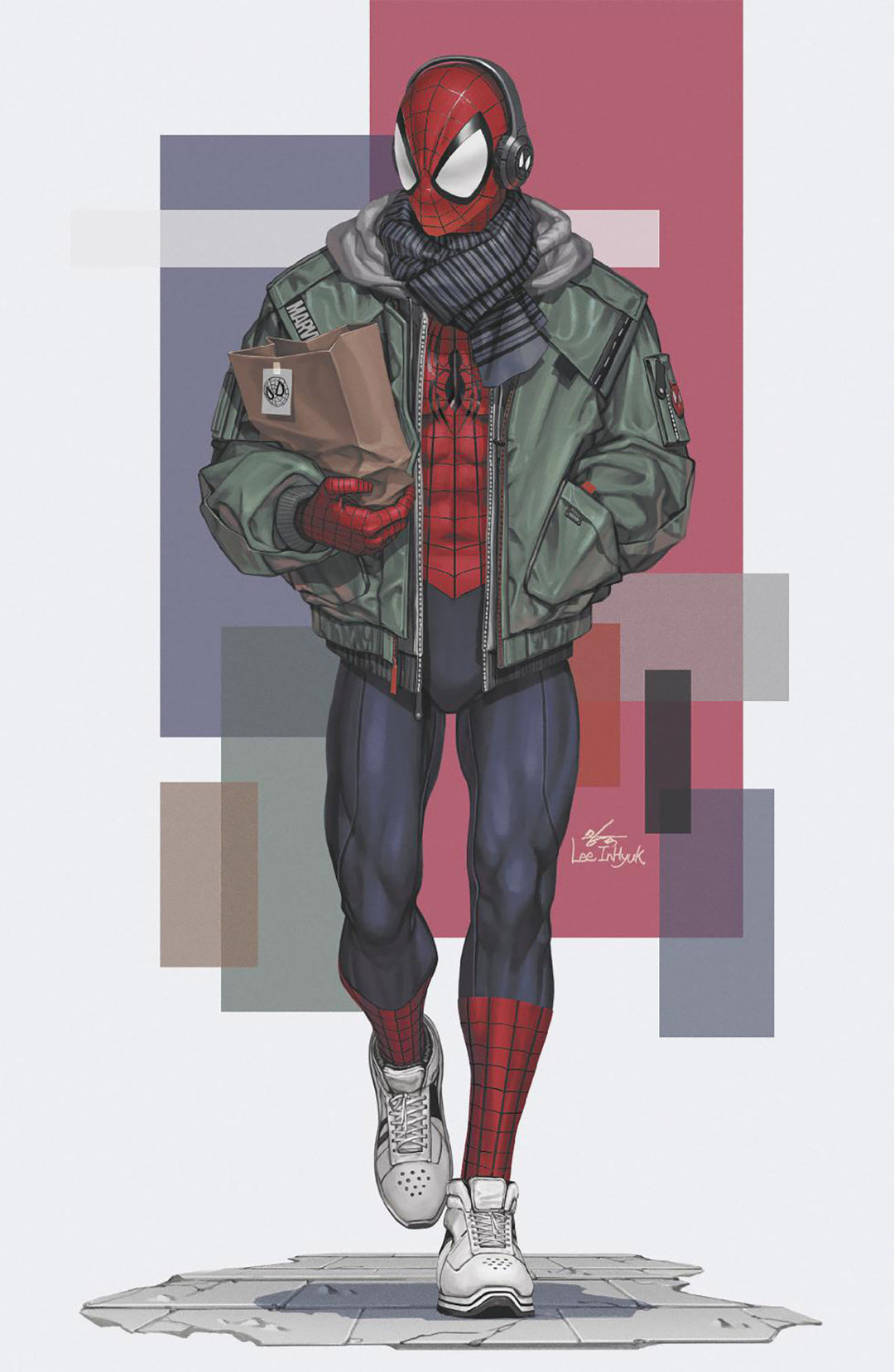 Amazing Spider-Man #15 Inhyuk Lee Street Verse Full Art Variant