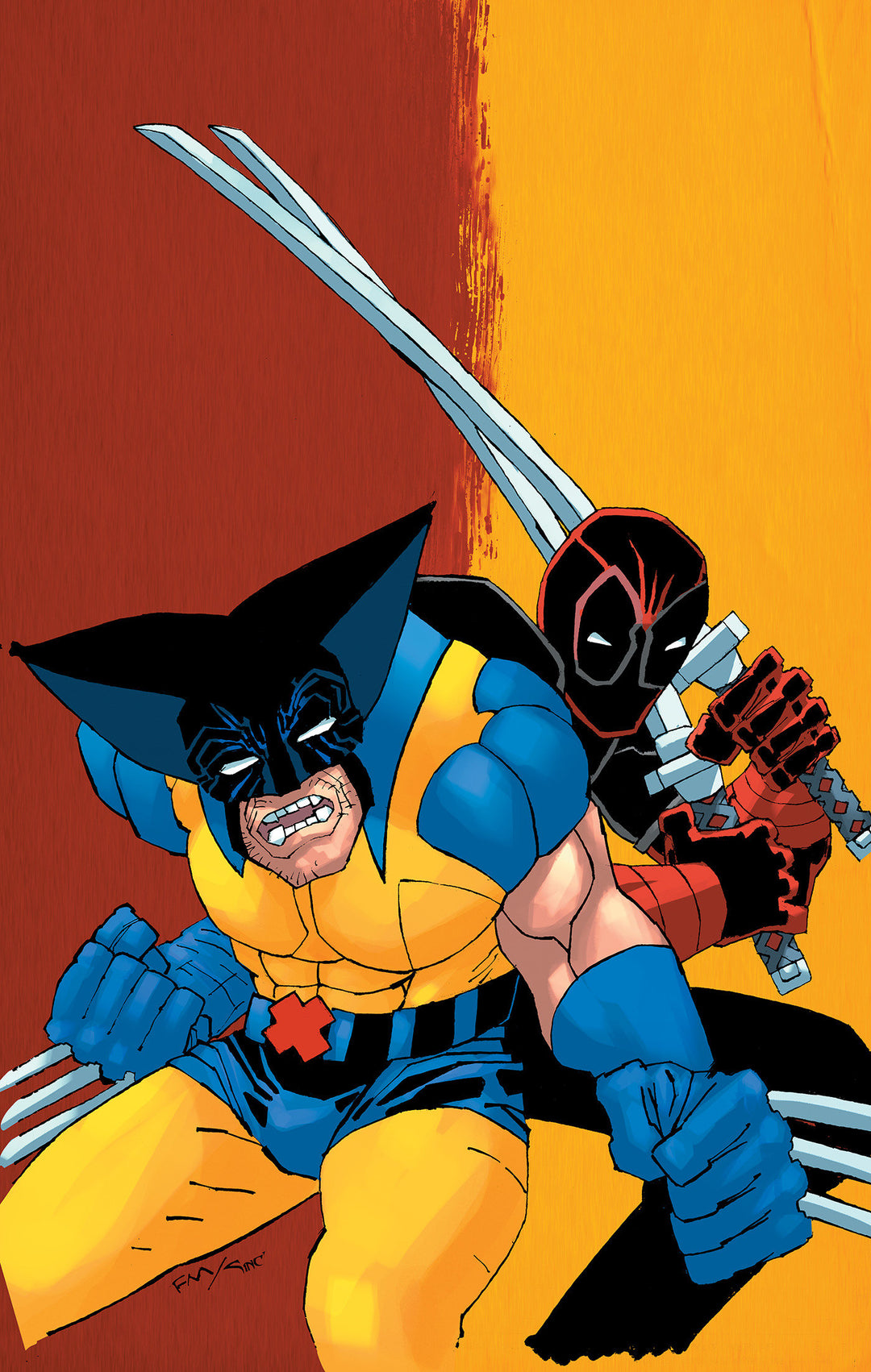 Deadpool/Wolverine #1 Frank Miller Full Art Variant