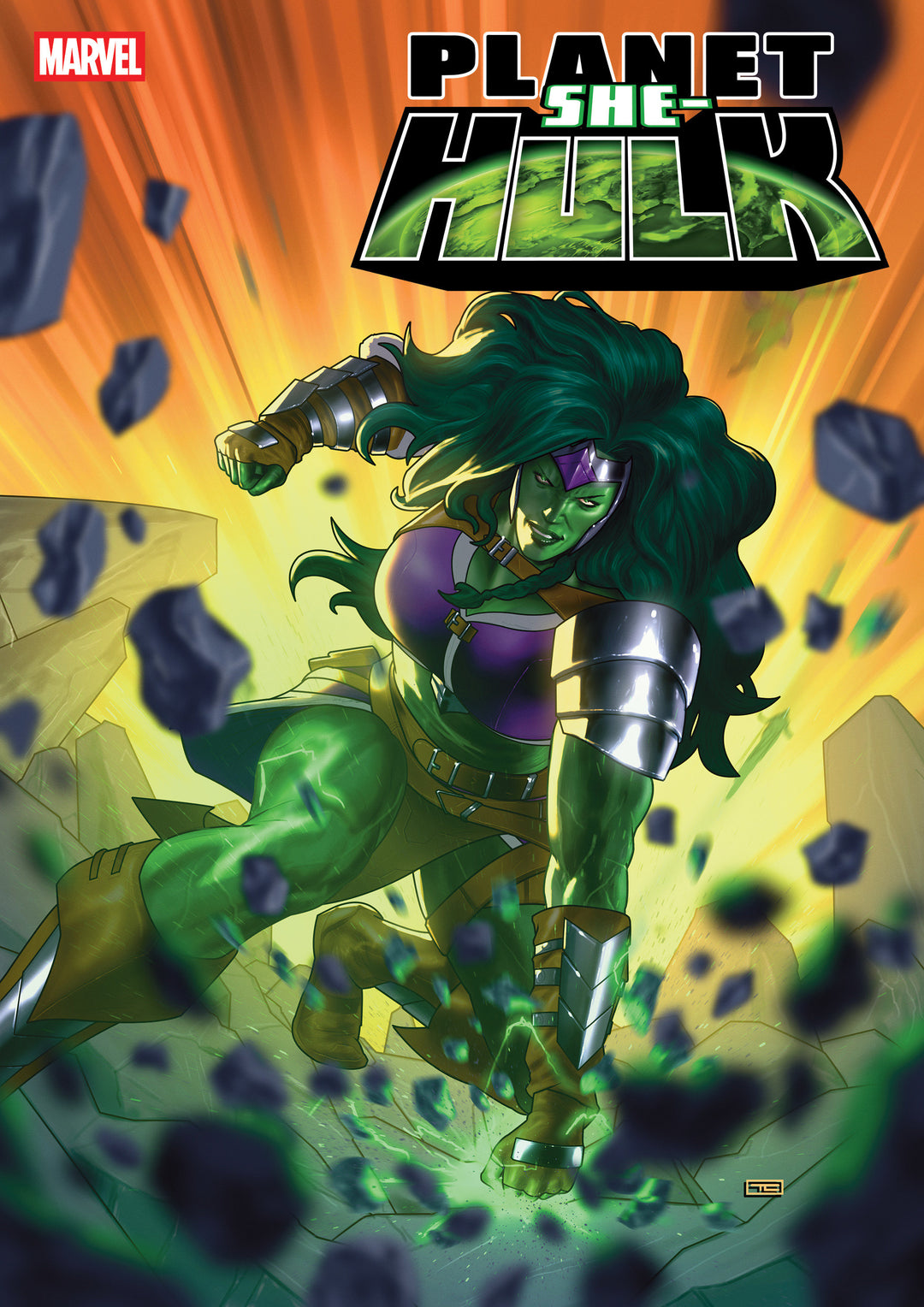 Planet She Hulk #1 Taurin Clarke Variant