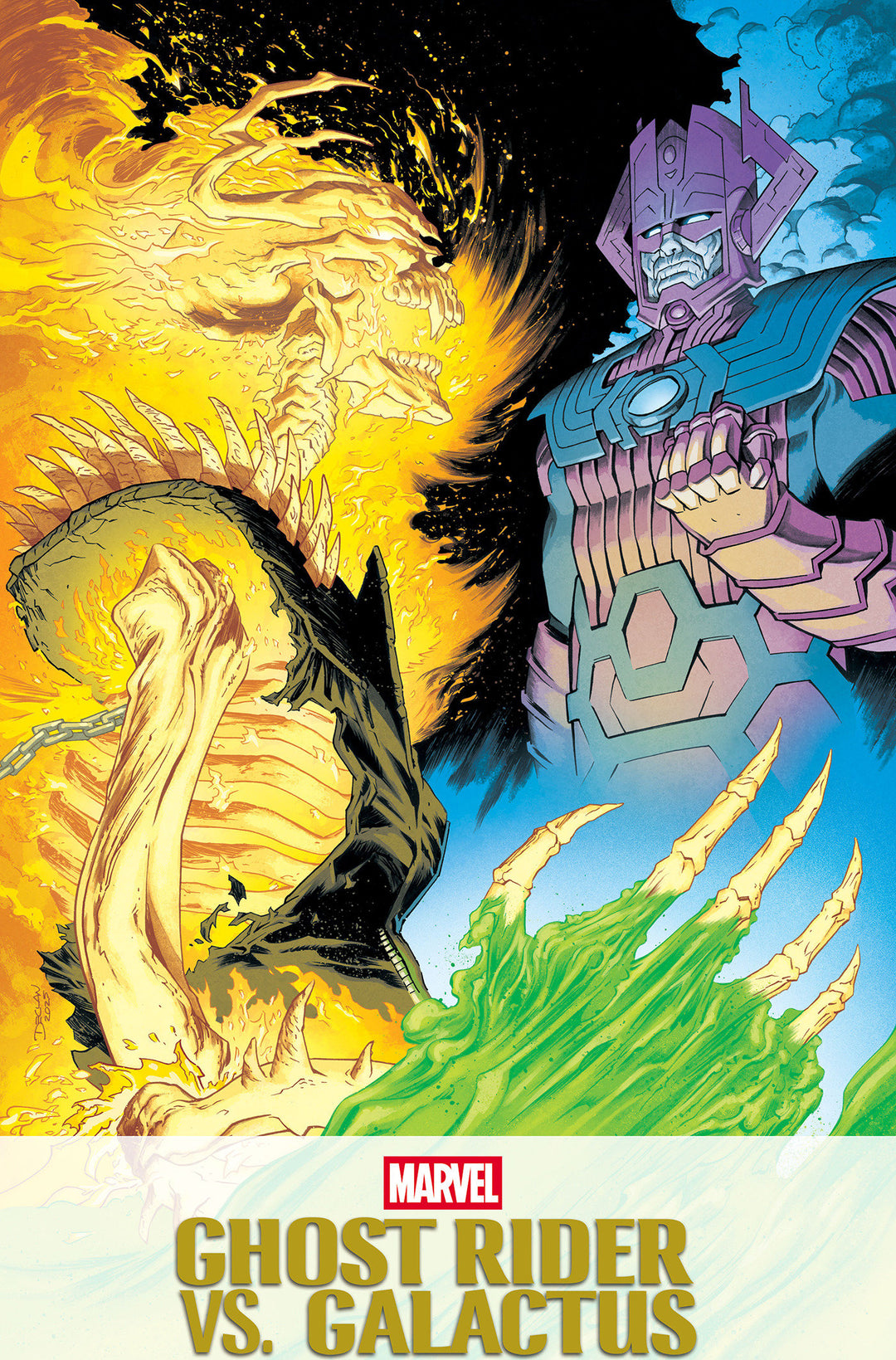 Ghost Rider vs Galactus #1 25 Copy Variant Edition Declan Shalvey Variant