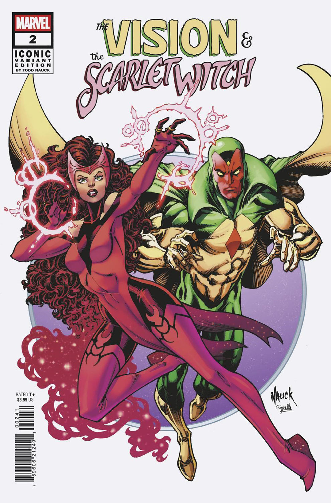 Vision & Scarlet Witch #2 (Of 5) Todd Nauck Iconic Variant