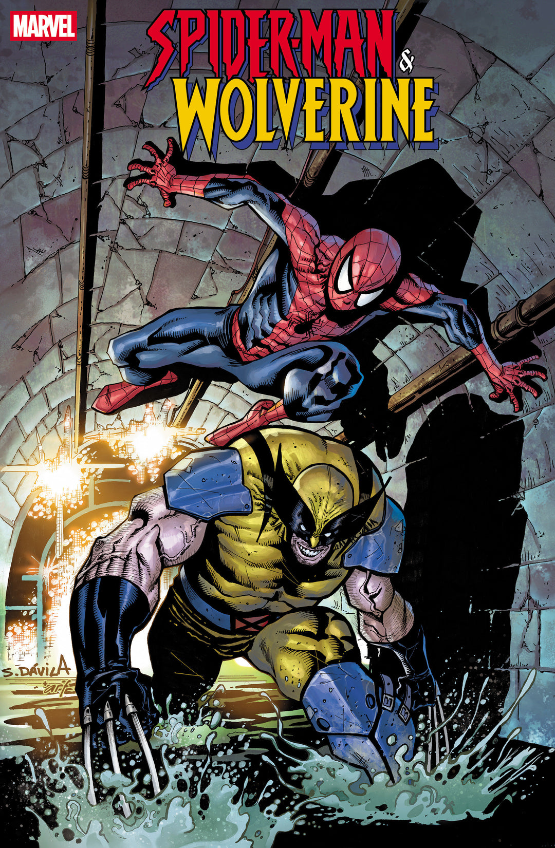 Spider-Man & Wolverine #7 Sergio Davila Variant