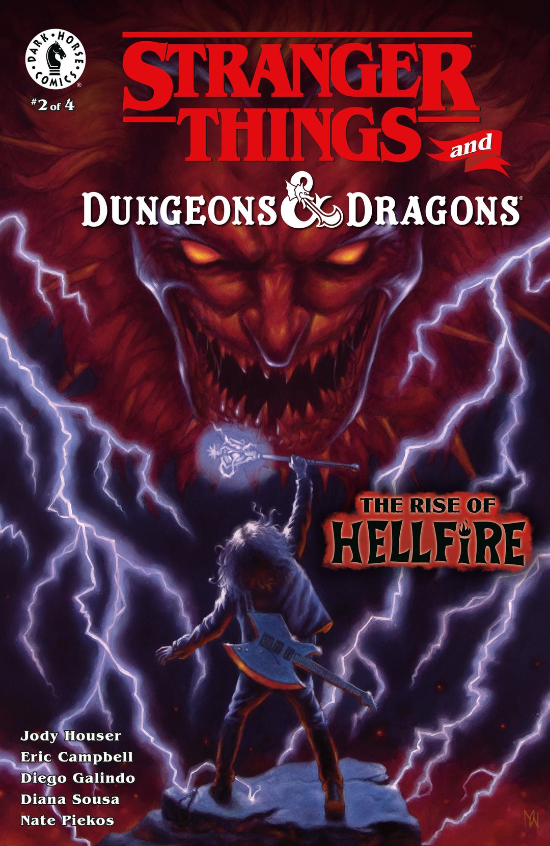 Stranger Things And Dungeons & Dragons: The Rise Of Hellfire #2 (Cover A) (Myles Wohl)
