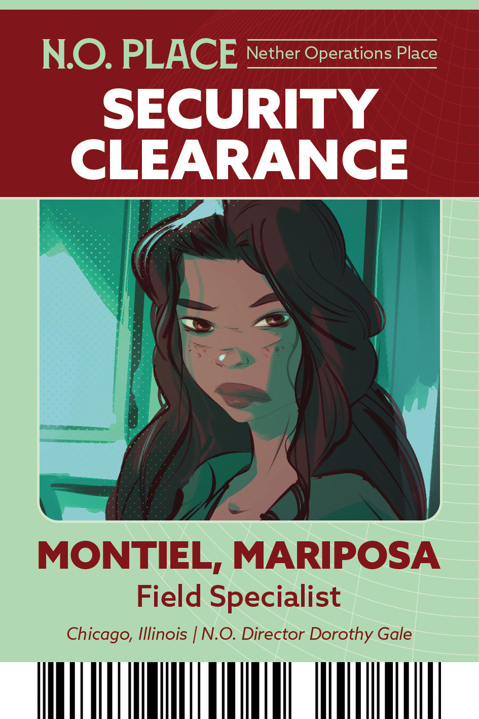No Place #1 Security Clearance Card 20 Copy Pack 1:15