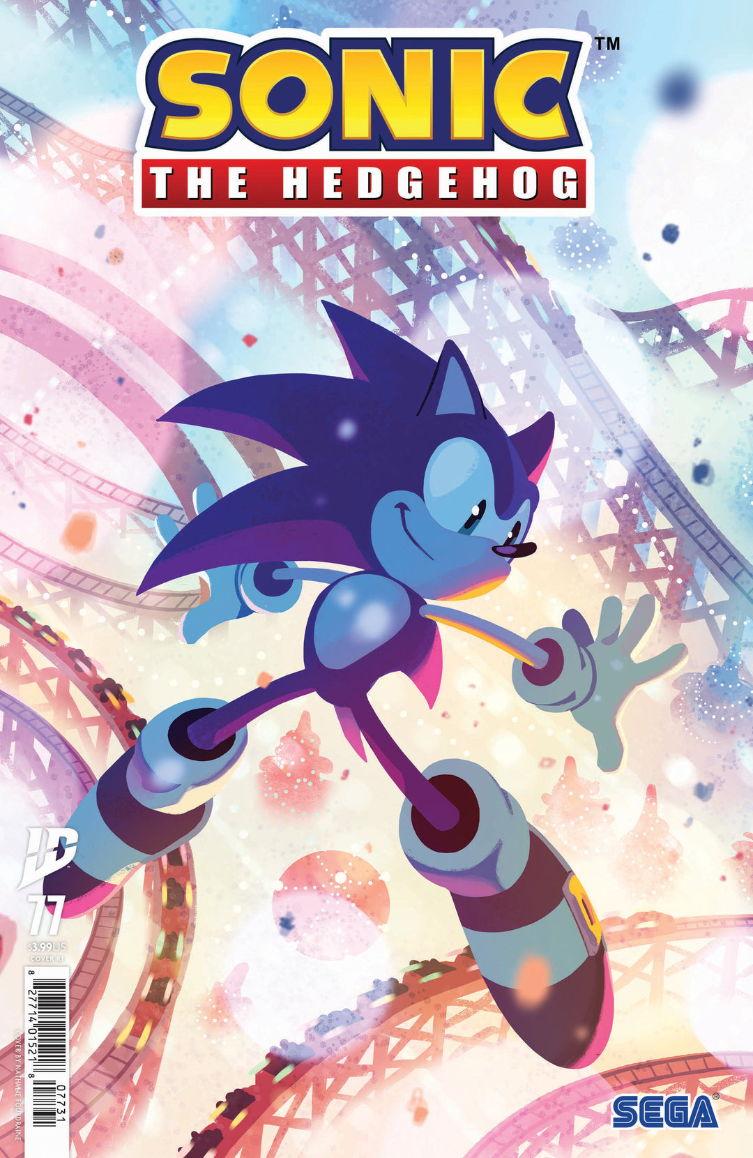 Sonic The Hedgehog #77 10 Copy Fourdraine Fa