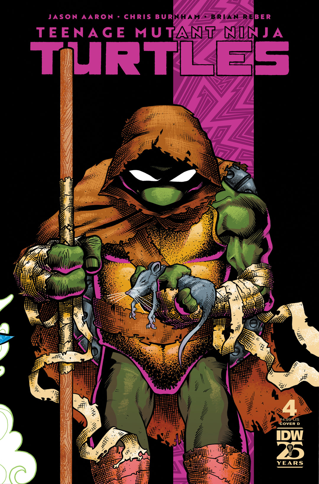 Teenage Mutant Ninja Turtles 2024 #4 Cover D Gonzo