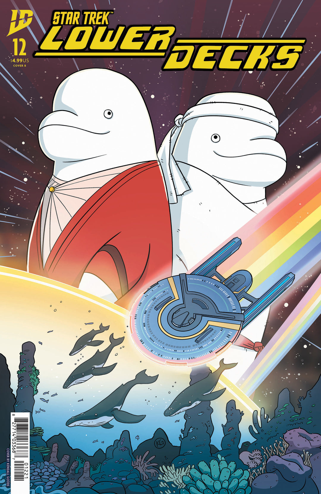 Star Trek: Lower Decks #12 Variant B (Goode)