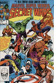 Marvel Comics Secret Wars 1-12 Complete Set