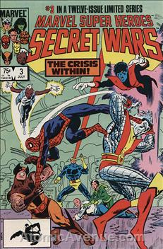 Marvel Comics Secret Wars 1-12 Complete Set