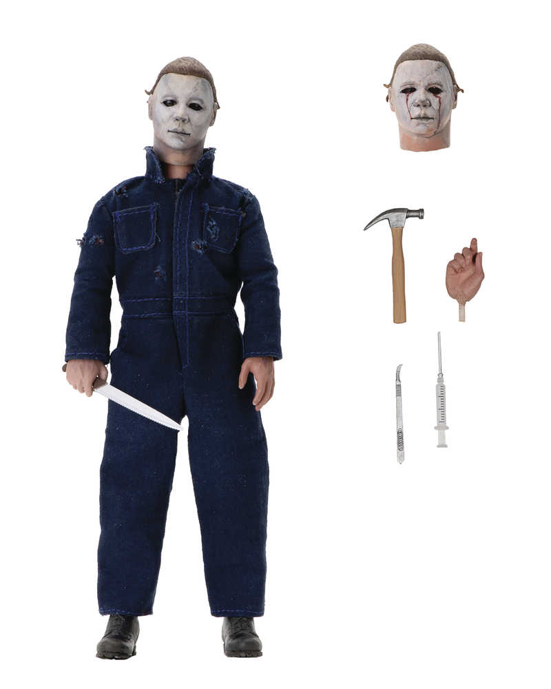 Halloween 2 Michael Myers 8in Retro Action Figure