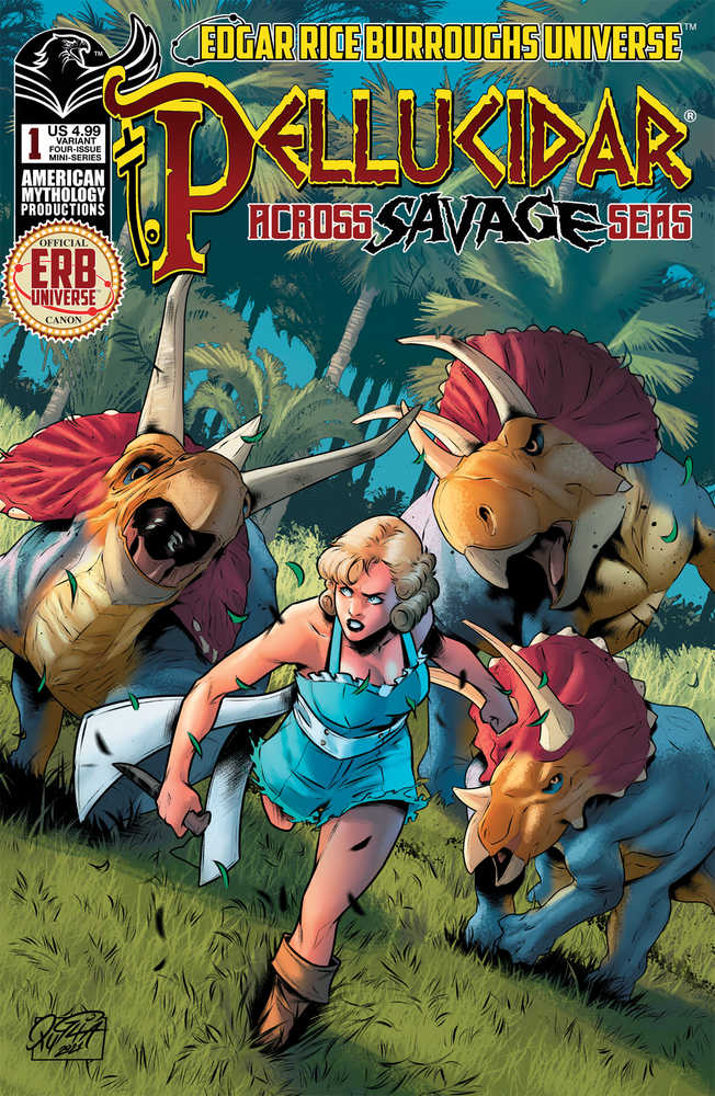 Pellucidar Across Savage Seas #1 Cover B Wolfer