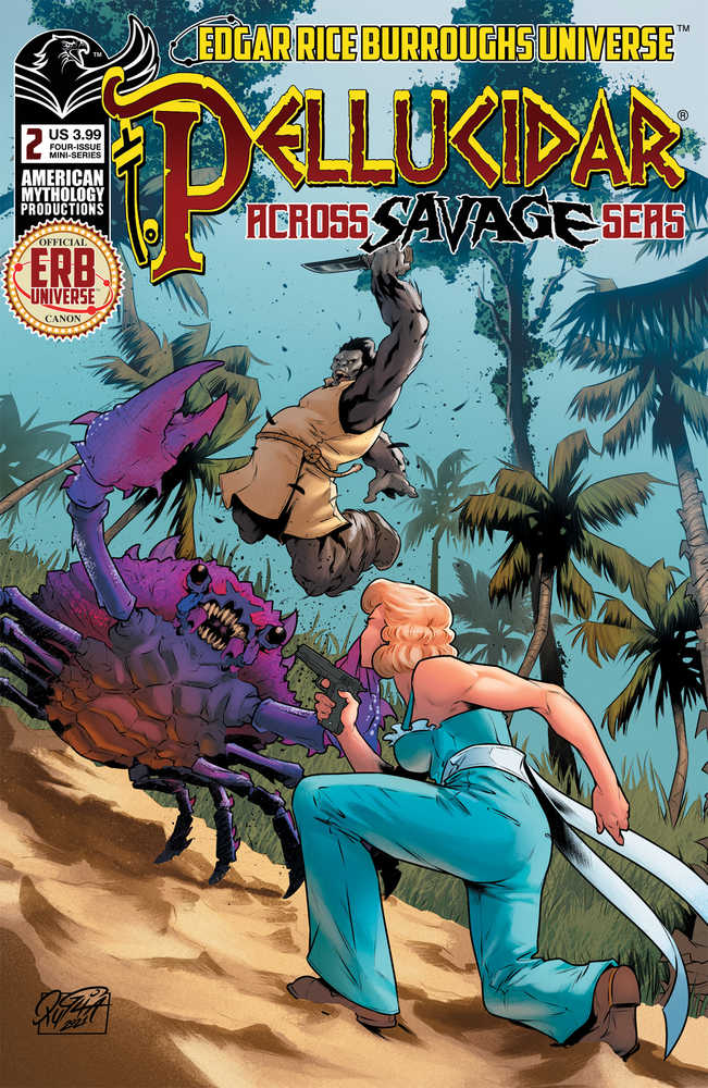 Pellucidar Across Savage Seas #2 Cover A Puglia