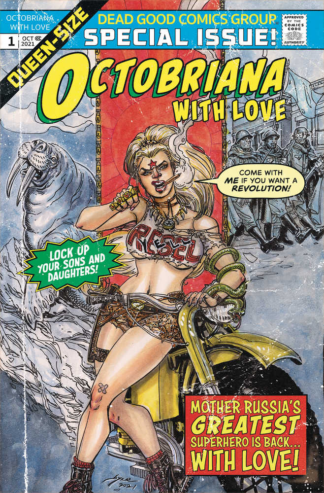 Octobriana With Love #1 Cover B Joyce Chin (Mature)