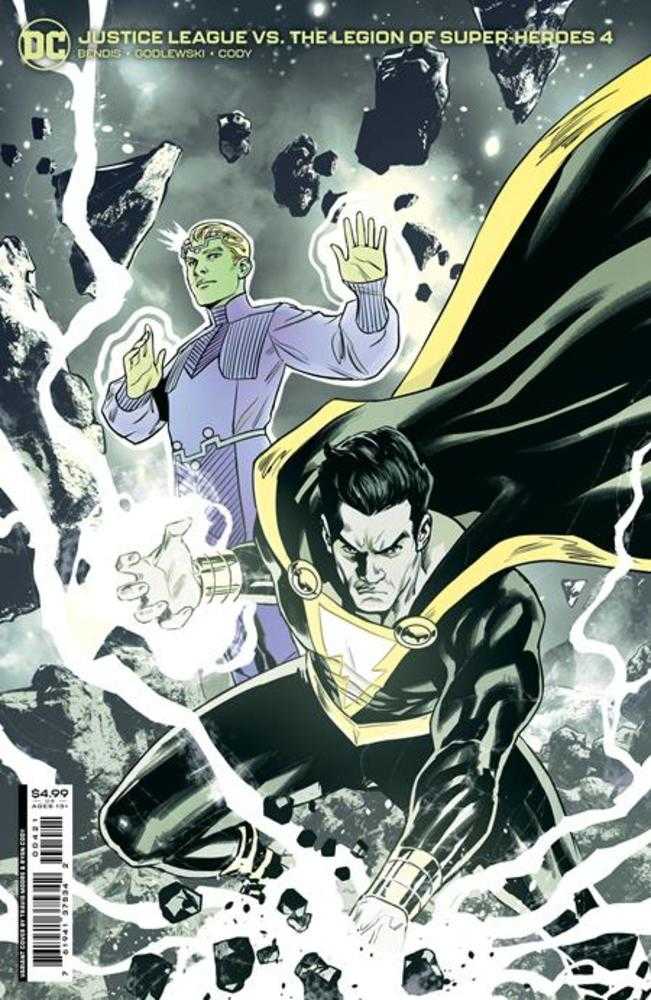 Justice League vs The Legion Of Super-Heroes #4 (Of 6) Cover B Travis Moore Card Stock Variant