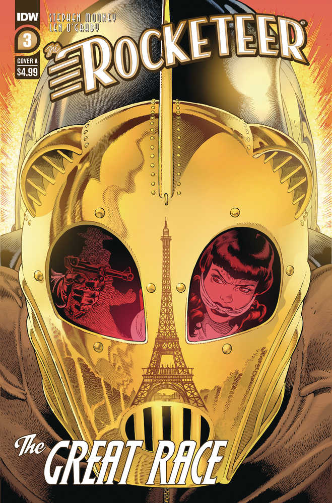 Rocketeer The Great Race #3 (Of 4) Cover A Gabriel Rodriguez