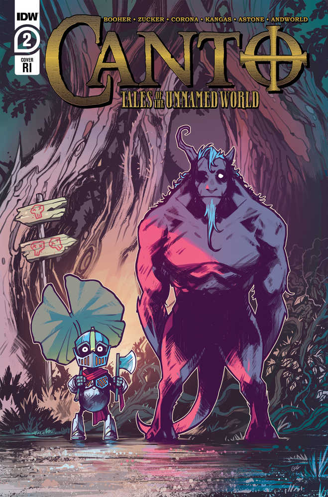 Canto Tales Of The Unnamed World #2 Cover B 10 Copy Variant Edition Zucke