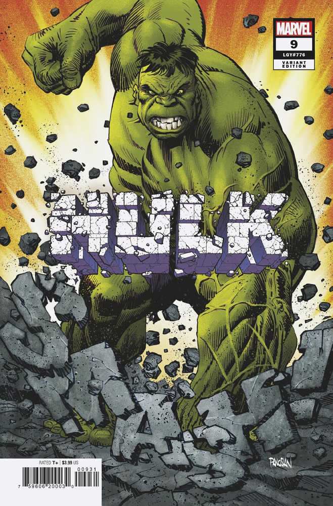 Hulk #9 25 Copy Variant Edition Panosian Variant