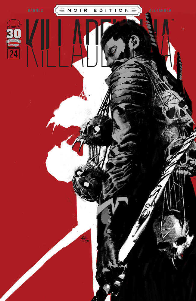 Killadelphia #24 Cover D Alexander Black & White Noir Edition (Mature)