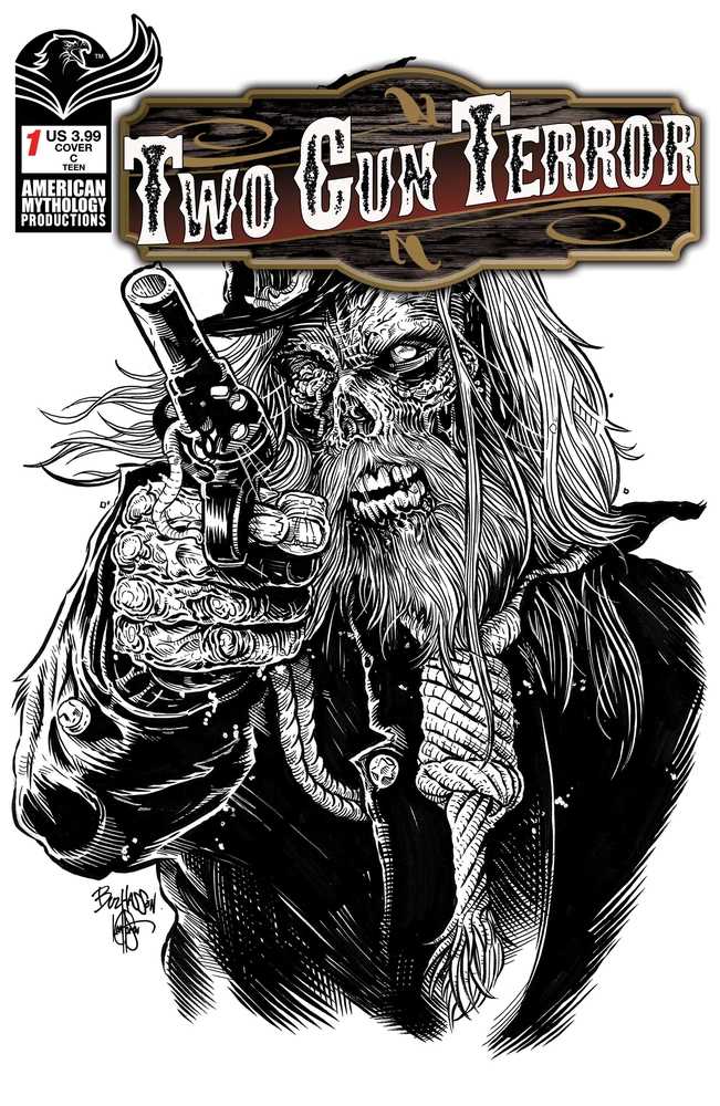 Two Gun Terror #1 Cover C Dead Sheriff Hasson