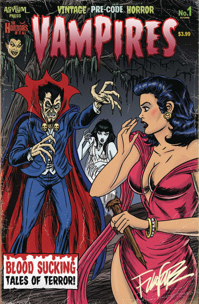 Vampires Halloween One Shot Sp Edition Cover B Signed (Mature)