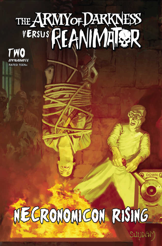 Aod vs Reanimator Necronomicon Rising #2 Cover C Suydam