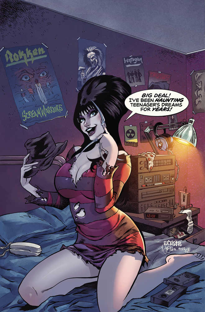 Elvira In Horrorland #4 Cover I 30 Copy Variant Edition Acosta Virgin