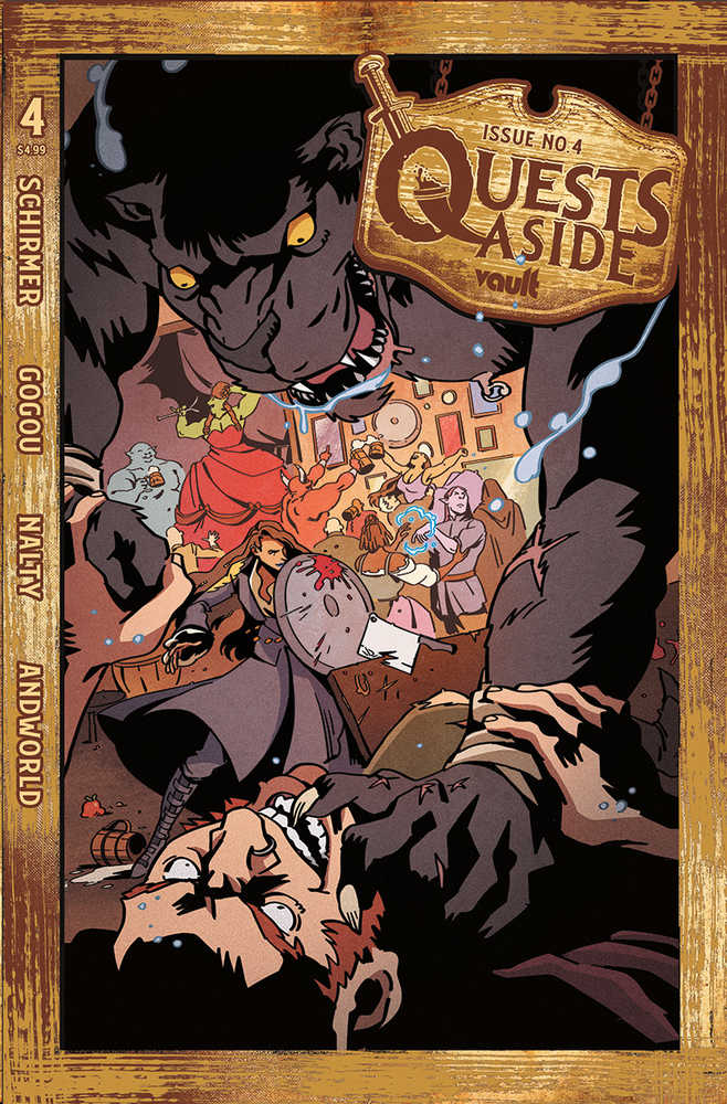 Quests Aside #4 Cover A Gogou