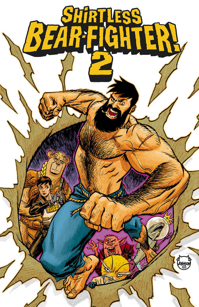 Shirtless Bear-Fighter 2 #1 (Of 7) Cover A Johnson