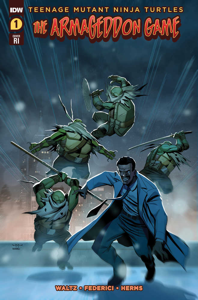 Teenage Mutant Ninja Turtles Armageddon Game #1 Cover C 10 Copy Variant Edition Qualano