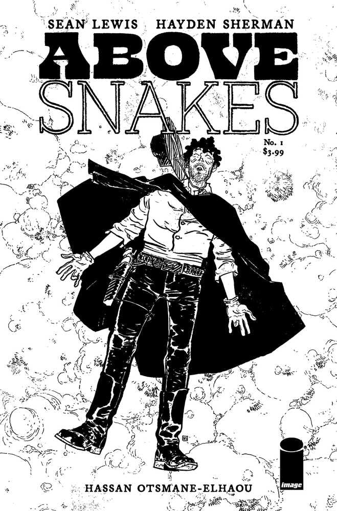 Above Snakes #1 (Of 5) Cover C 10 Copy Foc Variant Edition Sherman Black & White (M