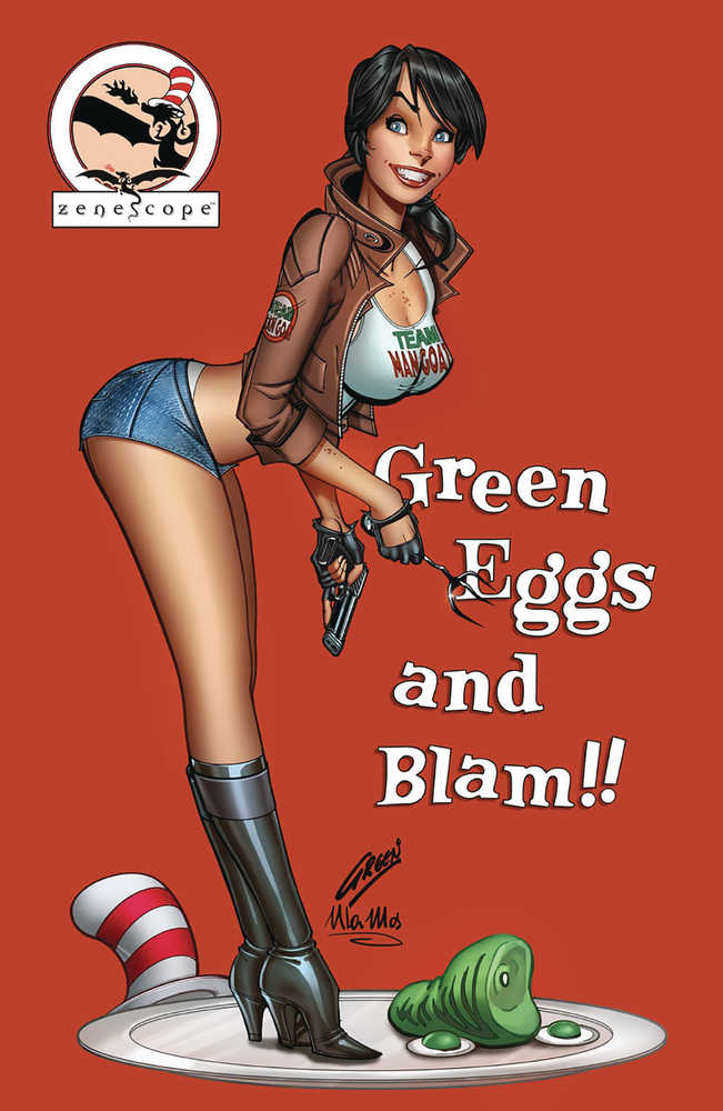 Man Goat & Bunnyman Green Eggs & Blam #1 Cover D 10 Copy Foc I