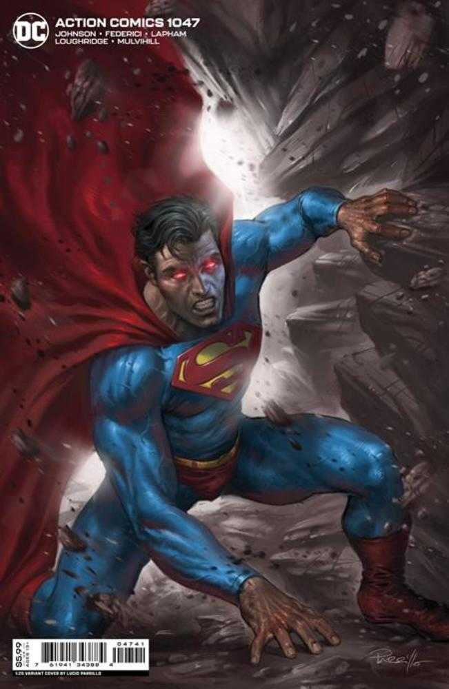 Action Comics #1047 Cover D 1 in 25 Lucio Parrillo Card Stock Variant