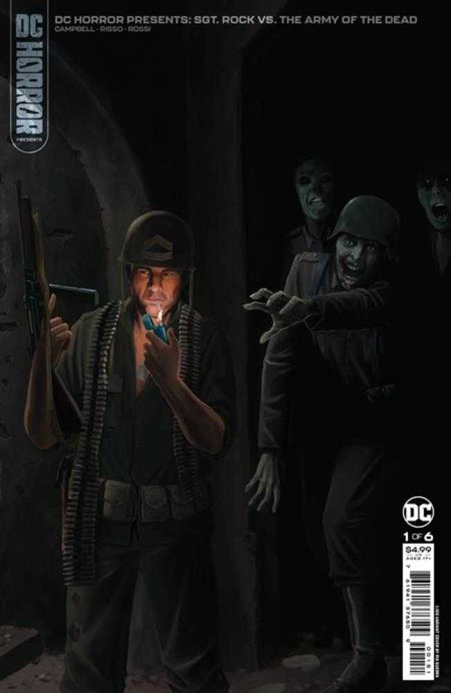 DC Horror Presents Sgt Rock vs The Army Of The Dead #1 (Of 6) Cover F 1 in 100 Pia Guerra Card Stock Variant (Mature)
