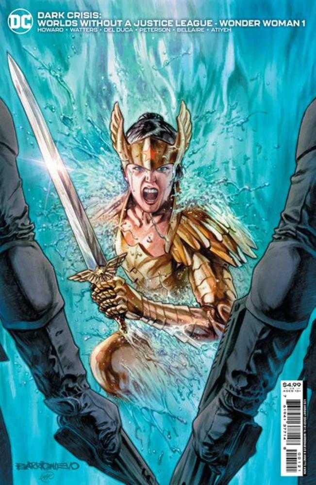 Dark Crisis Worlds Without A Justice League Wonder Woman #1 (One Shot) Cover B 1 in 25 Al Barrionuevo Variant