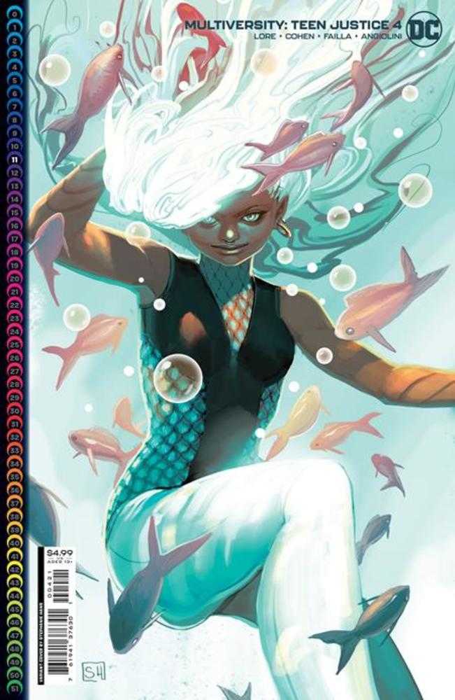 Multiversity Teen Justice #4 (Of 6) Cover B Stephanie Hans Card Stock Variant
