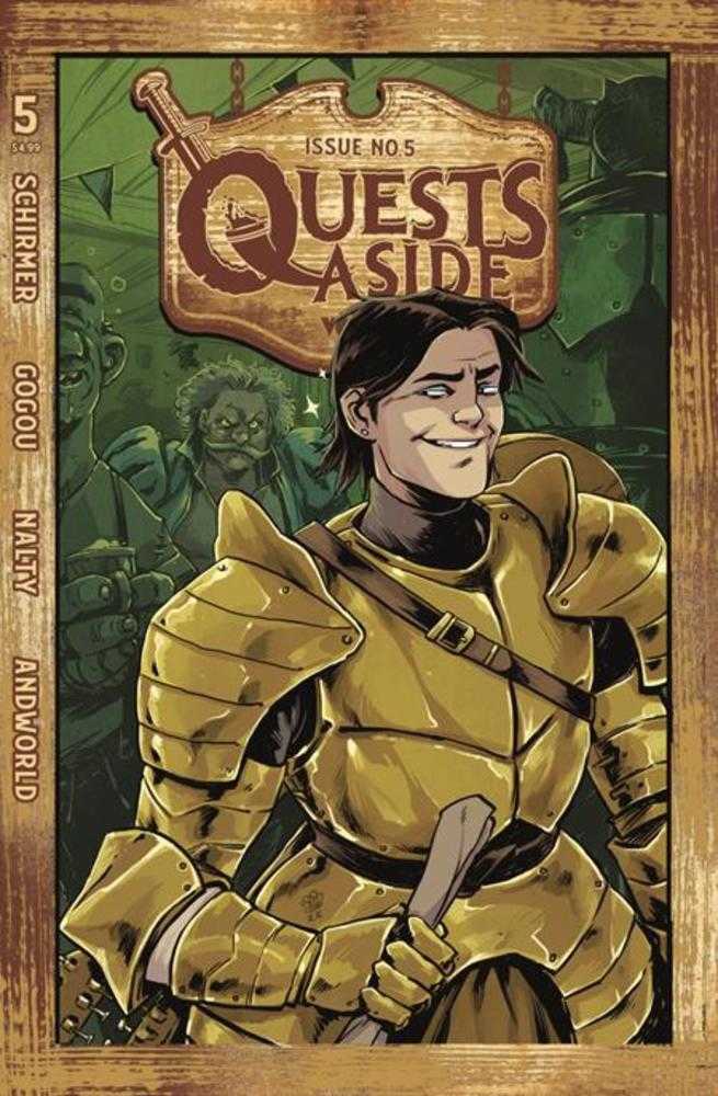 Quests Aside #5 Cover B Dialynas
