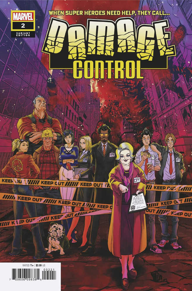 Damage Control #2 (Of 5) Superlog Variant