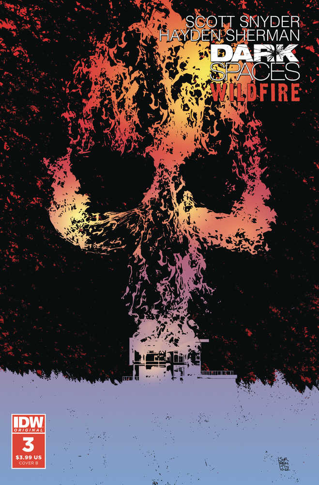 Dark Spaces Wildfire #3 Cover B Sorrentino (Mature)