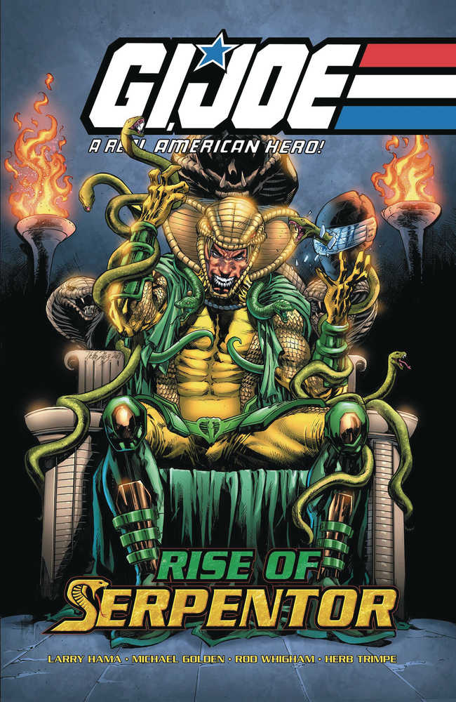 G.I. Joe Real American Hero Hardcover Rise Of Serpentor