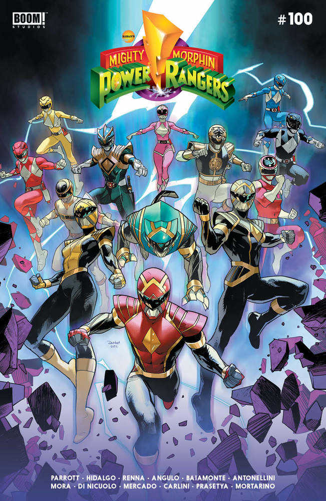 Mighty Morphin Power Rangers #100 Cover A Mora