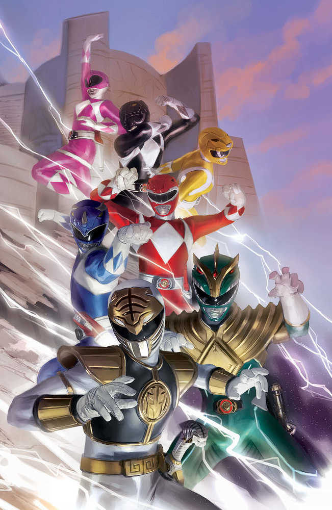 Mighty Morphin Power Rangers #100 Cover J Unlockable Variant