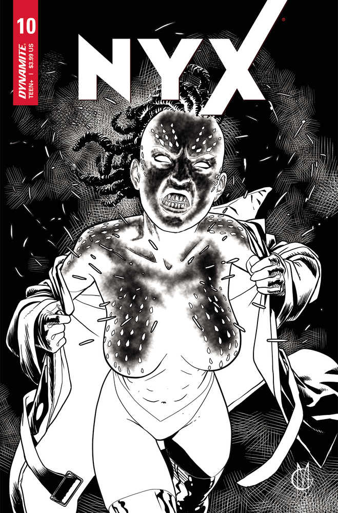 NYX #10 Cover F 20 Copy Variant Edition Matteoni Black & White