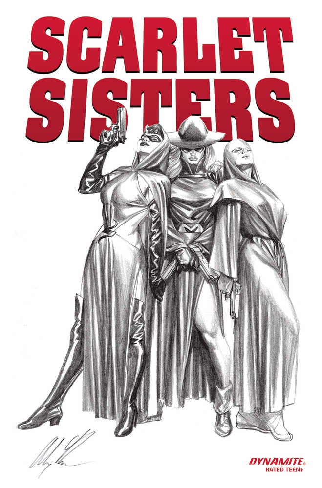 Scarlet Sisters One Shot Cover D 10 Copy Ross Pencils