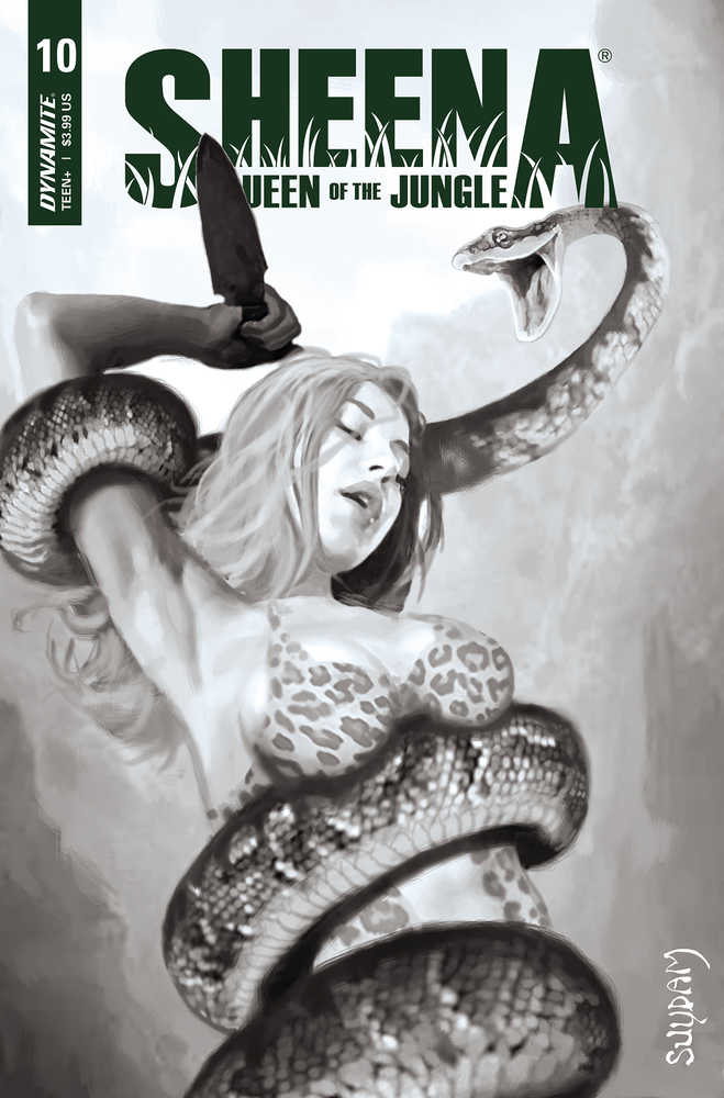 Sheena Queen Jungle #10 Cover I 30 Copy Variant Edition Suydam Black & White
