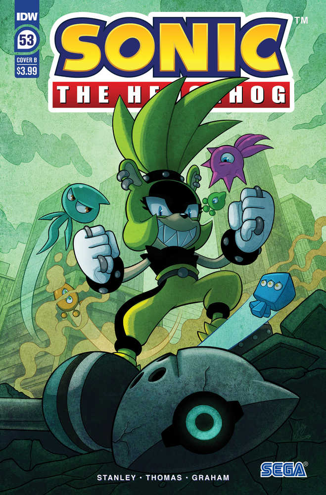 Sonic The Hedgehog #53 Cover B Bulmer