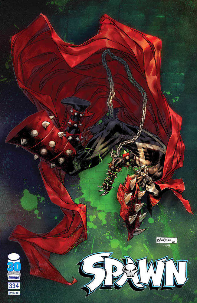 Spawn #334 Cover B Barberi